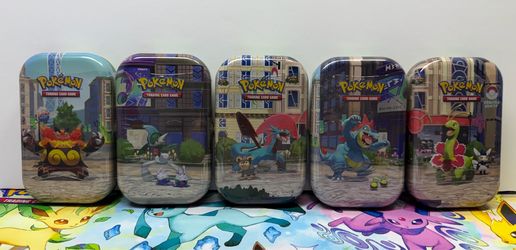 Pokemon TCG: lumiose city mini tin’s (full art set)