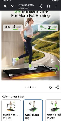Walking pad treadmill