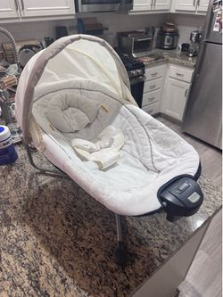 Baby Bouncer w/ Canopy & Newborn Insert