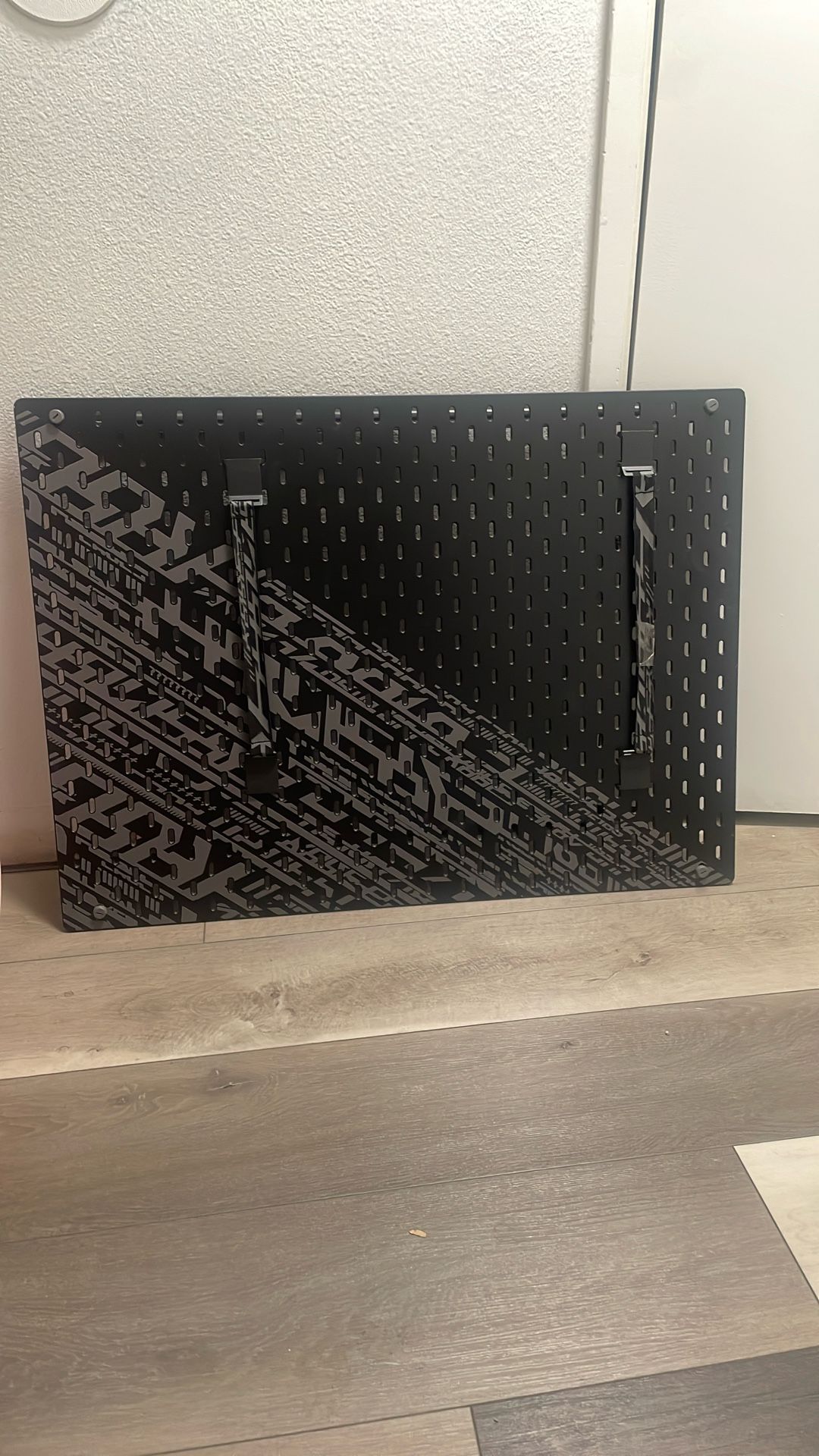 Ikea Black Gaming Peg Board