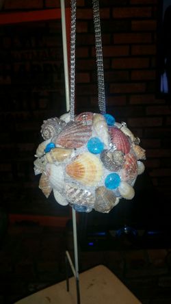 Seashell wedding decoration