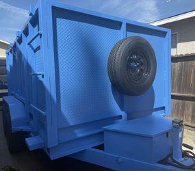 New 8x4x12 Scissor Lift Hydraulic Dump Trailer Fully Loaded 💎