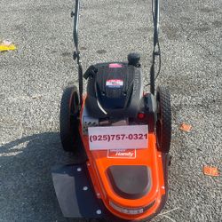 Walk behind weedeater