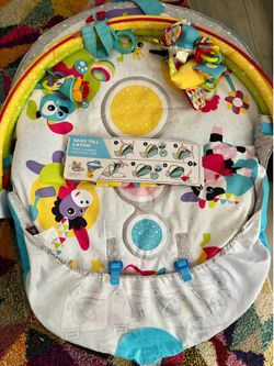 Yookidoo Baby Play Gym & Infant Mat - Lay to Sit-Up 3-in-1 Activity Center