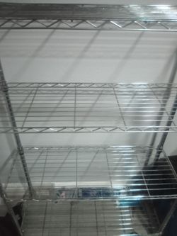 Metal shelf