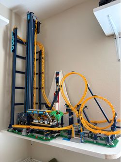 Loop roller coaster lego set