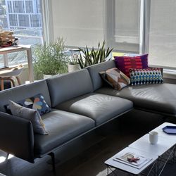 Leather Sectional Sofa, Design Within Reach (DWR) 30% off! Offers Accepted
