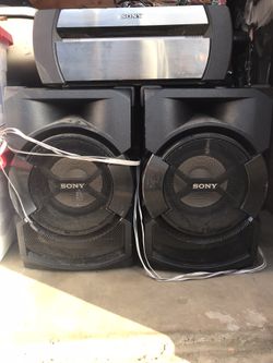 Sony ShakeX10 Speakers