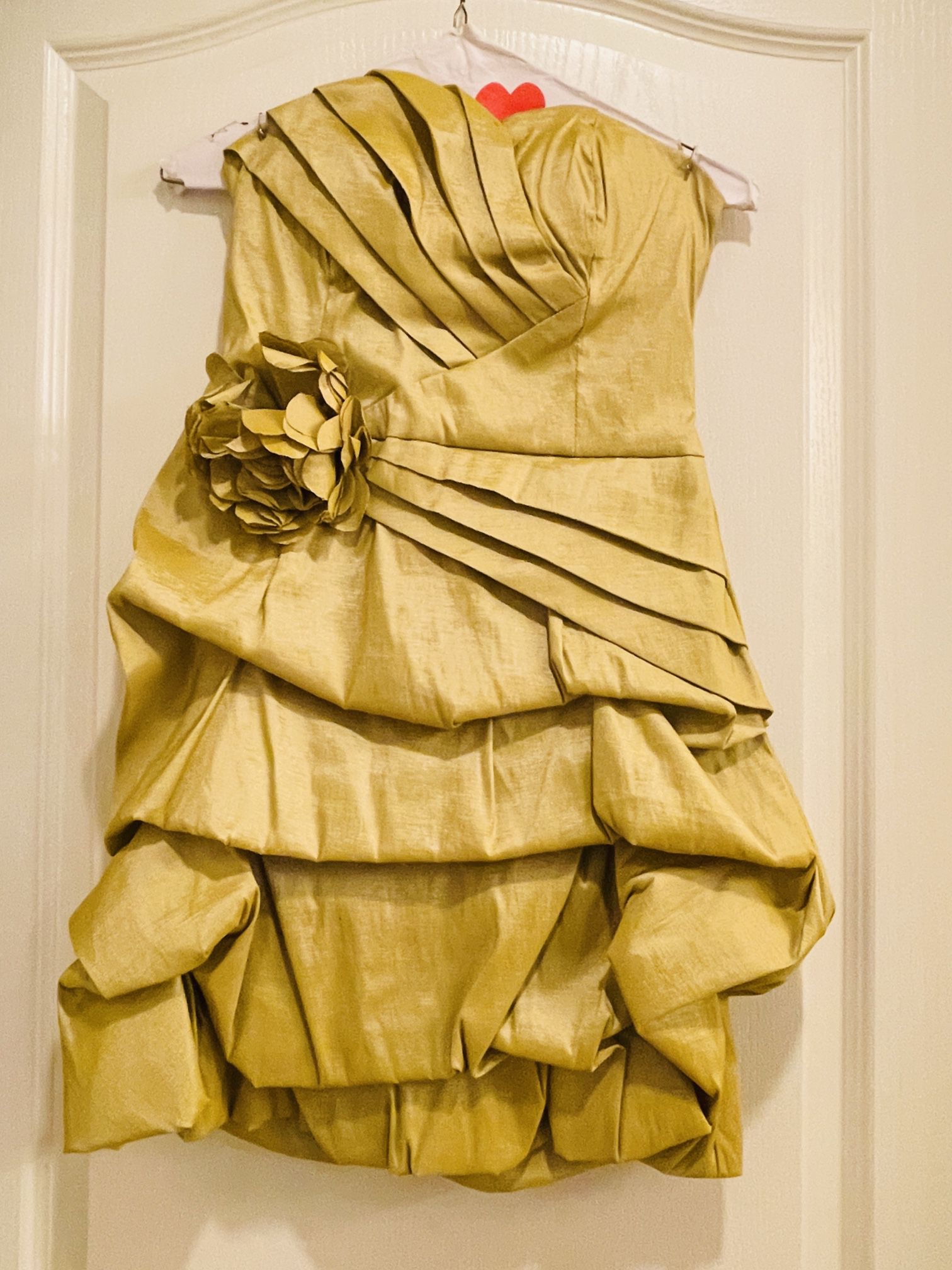Pastel Gold’ish Short Dress
