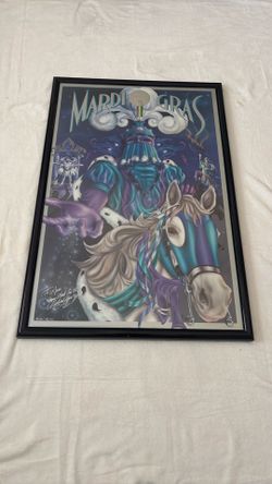 official 1993 New Orleans Mardi Gras poster