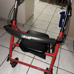 Drive Walker Rollator 6” Wheels Brand New!!!