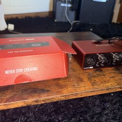 AUDIOINTERFACE FOCUSRITE SCARLETT SOLO