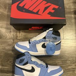 Nike Air Jordan 1 High OG University Blue Size 9.5