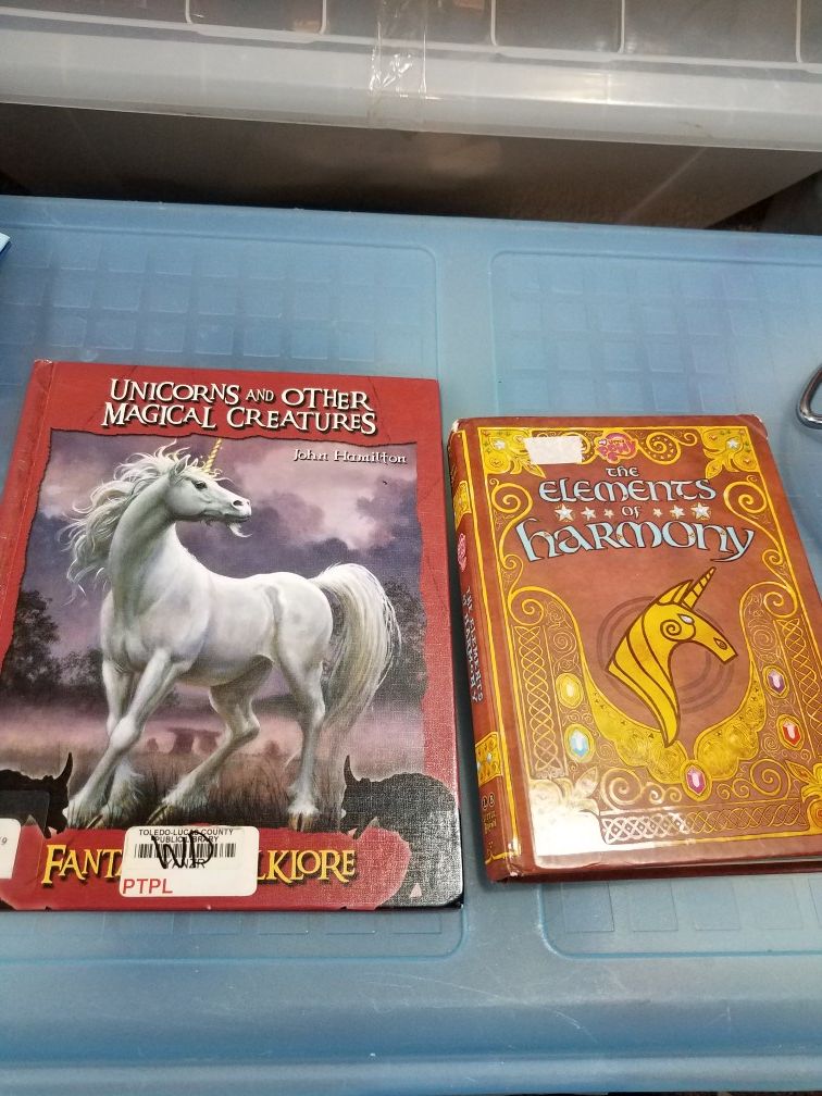 Unicorn Pony book lot