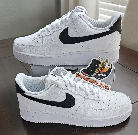 Size 11 Men- Nike Air Force 1 '07 White/Black $85 Local