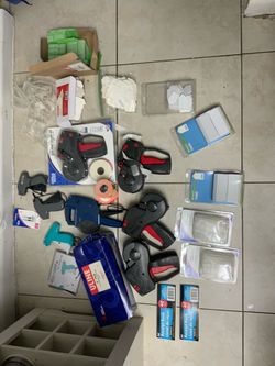 Price ,abels, and tag guns all accessories.