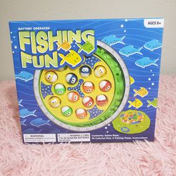 Fishing fun battery operated game
