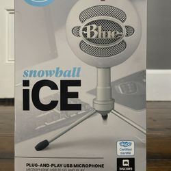 Blue snowball usb microphone