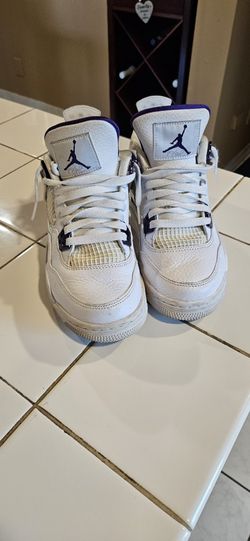 Jordan 4 Purple Metallic