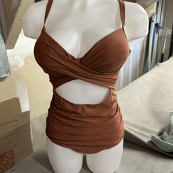 Swimsuit Brown L