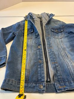 Boys blue Jean jacket. 10-12