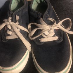 VANS  Youth Sneakers Navy Blue  Size 2Y