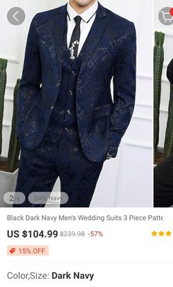 Mens/Youth 3 Piece Suit