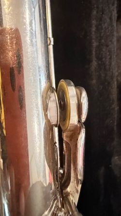 Silver Flute with Key Mechanism