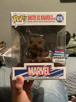 Kraven The Hunter Sinister 6 Pop