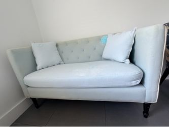 SAFAVIEH chic blue love seat