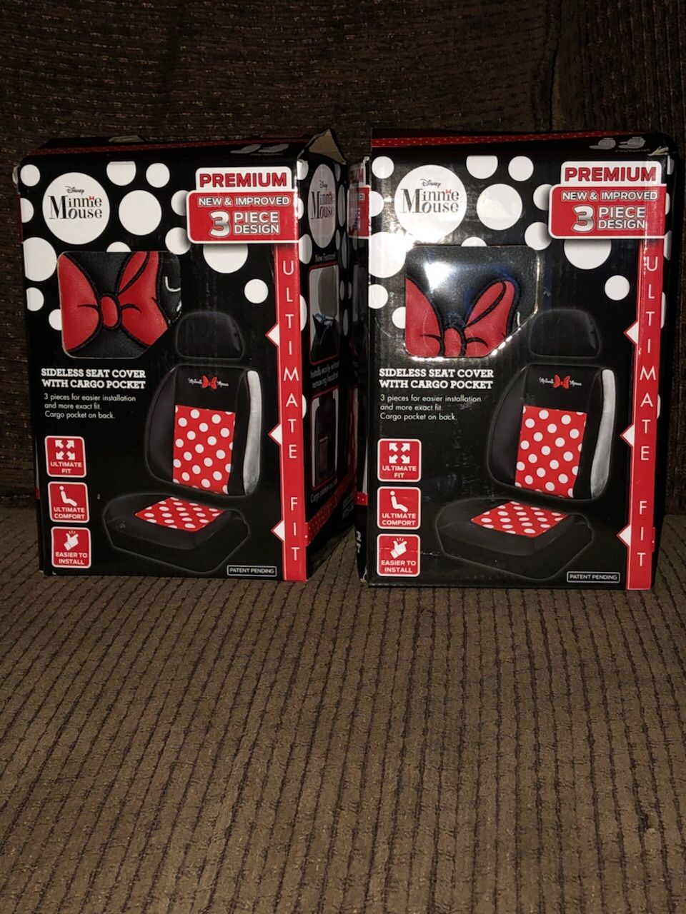 Minnie Mouse Seat Covers