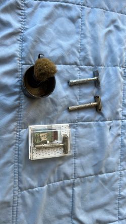 Old school shaving kit