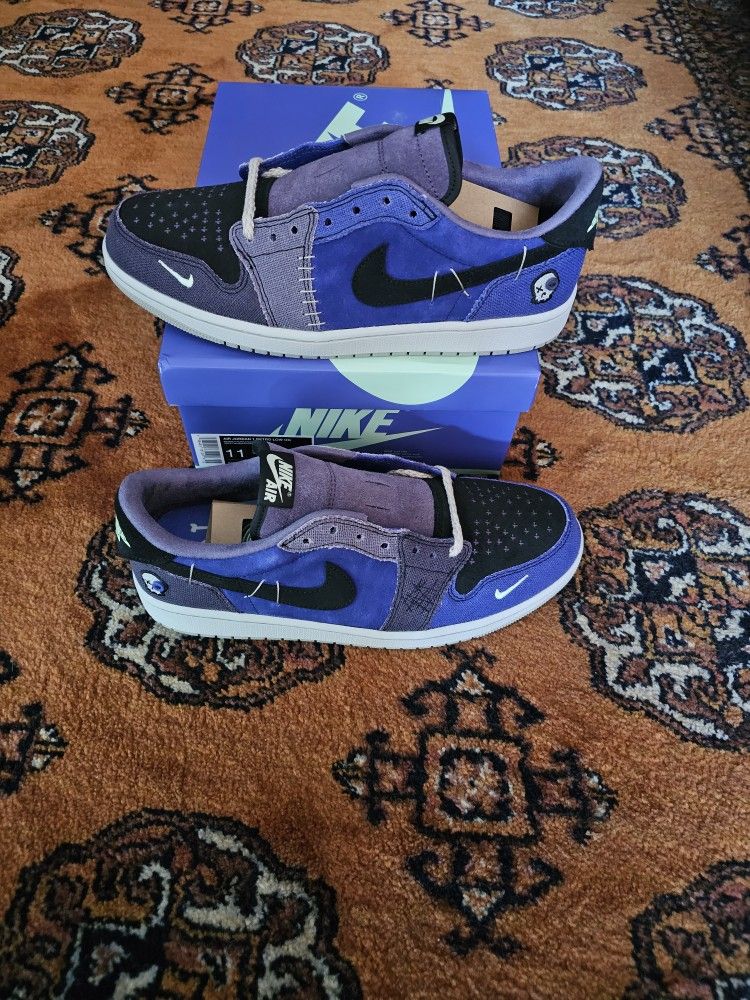 Zion Williamson X Air Jordan 1 Retro Low OG 'Voodoo Alternate'- DS Size 11 Men