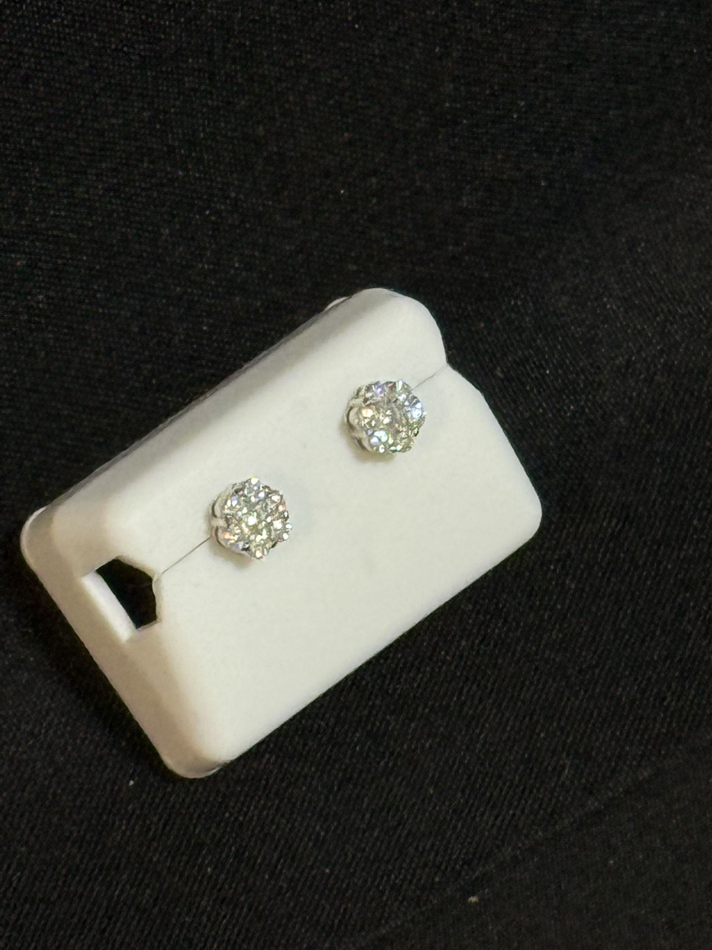 Moissanite Stud Earrings 