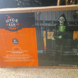 8 Foot Grim Reaper Halloween Decoration 