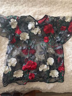 Embroidered blouse