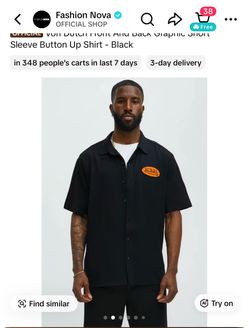 Von Dutch button up