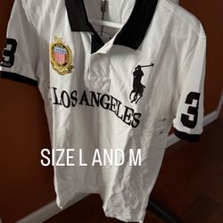 White Los Angeles Polo