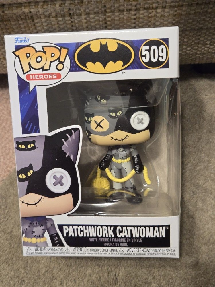 DC Comics Catwoman Patchwork Funko Pop