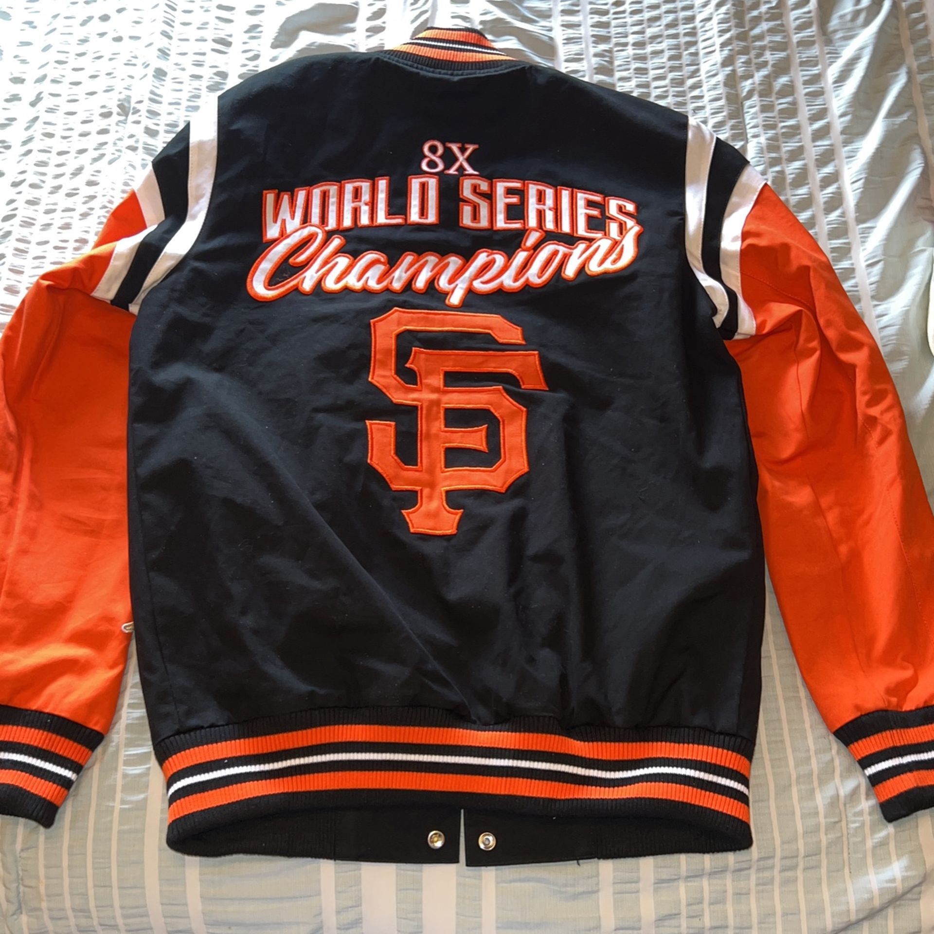 San Francisco Giants 8x World Series Champions Jacket - Maker of Jacket