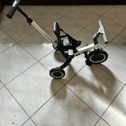 NEW XJD Toddler Bike, 5 in 1 Folding Toddler Tricycle for 1-4 Year Old with Parental Control Handle