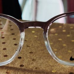 Nike Unisex Frames- Brand New, Authentic! Gun Smoke Fade- Brown- Rounded /Square Frame 50 20 145