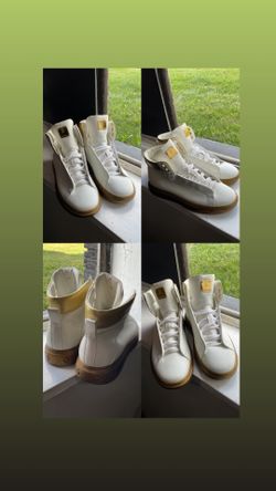 Hightop MCM Sneakers Leather