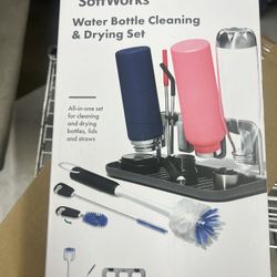 Water Bottle Cleaning & Drying Set