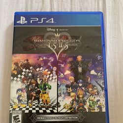 Kingdom Hearts 1.5 + 2.5 Remix PS4