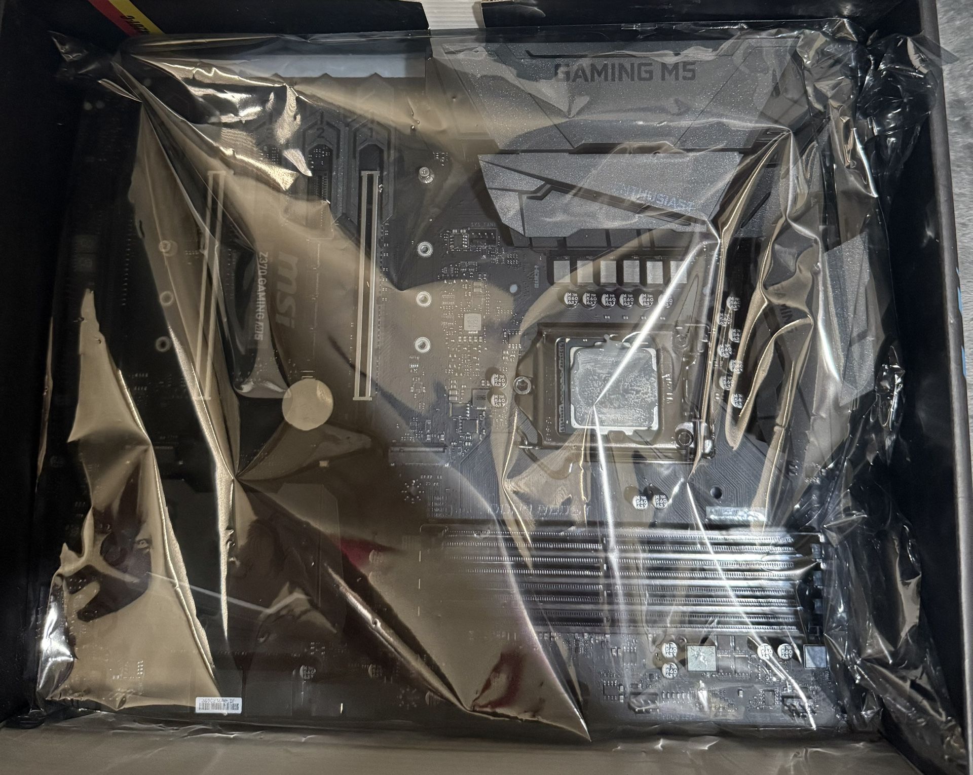 MSI Z370 Gaming m5 With CPU