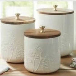 Wildflower Canister Set
