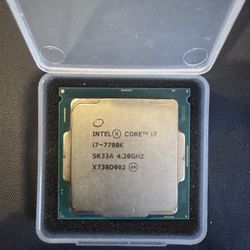 Intel I7-7700k 4.20Ghz