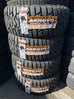 285/45/22 Arroyo Rt Set Of 4 New Tires
