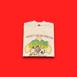 Vintage greater St. Louis area sports day single stitch t-shirt men’s large